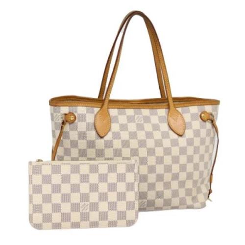 Louis Vuitton Vintage Pre-owned Canvas louis-vuitton-vskor Beige, Dam