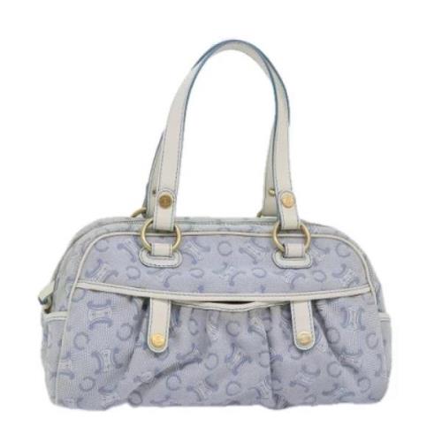 Celine Vintage Pre-owned Canvas celine-vskor Blue, Dam