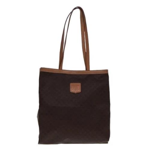 Celine Vintage Pre-owned Laeder totevskor Brown, Dam