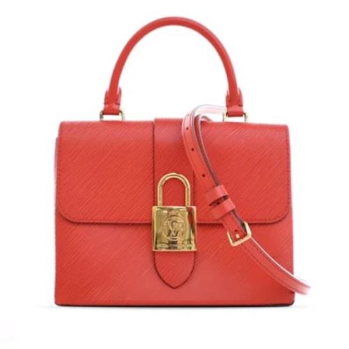 Louis Vuitton Vintage Pre-owned Laeder handvskor Red, Dam