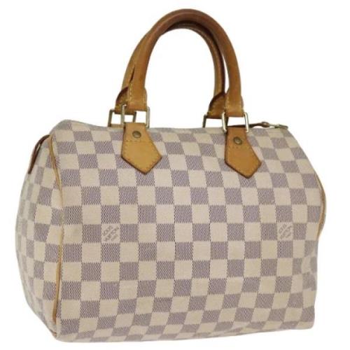 Louis Vuitton Vintage Pre-owned Canvas louis-vuitton-vskor Beige, Dam