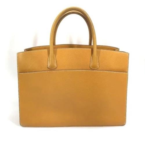 Hermès Vintage Pre-owned Laeder handvskor Orange, Dam