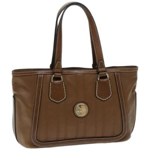 Celine Vintage Pre-owned Laeder totevskor Brown, Dam