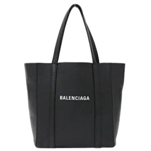 Balenciaga Vintage Pre-owned Laeder totevskor Black, Dam