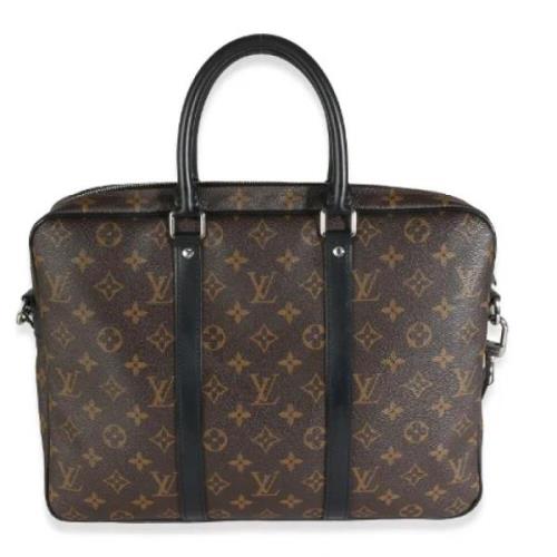 Louis Vuitton Vintage Pre-owned Canvas louis-vuitton-vskor Brown, Dam