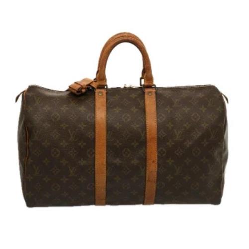 Louis Vuitton Vintage Pre-owned Canvas louis-vuitton-vskor Brown, Dam