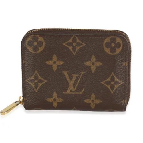 Louis Vuitton Vintage Pre-owned Canvas handvskor Brown, Dam