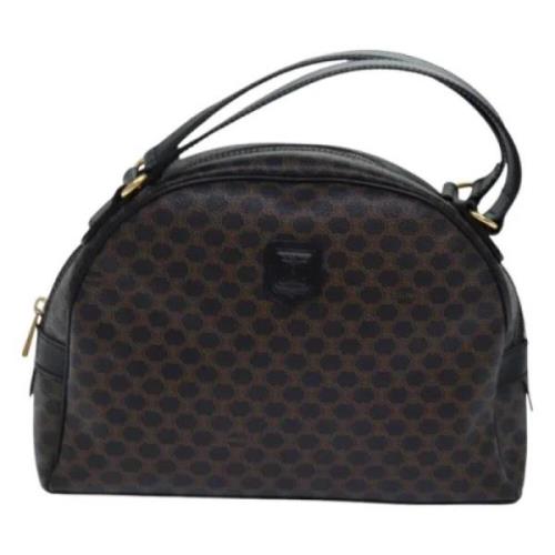 Celine Vintage Pre-owned Canvas celine-vskor Black, Dam