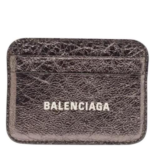 Balenciaga Vintage Pre-owned Laeder plnbcker Gray, Dam