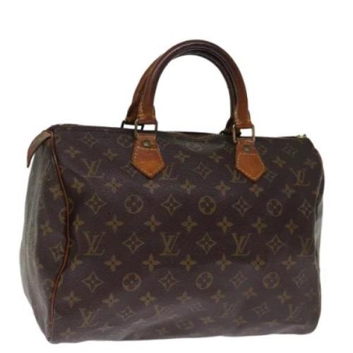 Louis Vuitton Vintage Pre-owned Canvas louis-vuitton-vskor Brown, Dam