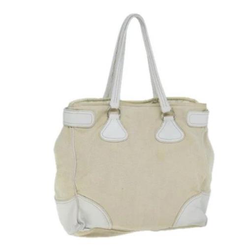 Prada Vintage Pre-owned Laeder prada-vskor Beige, Dam