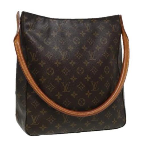 Louis Vuitton Vintage Pre-owned Canvas handvskor Brown, Dam