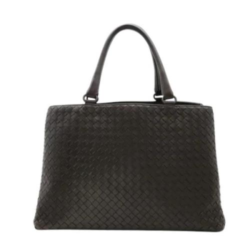 Bottega Veneta Vintage Pre-owned Laeder handvskor Brown, Dam