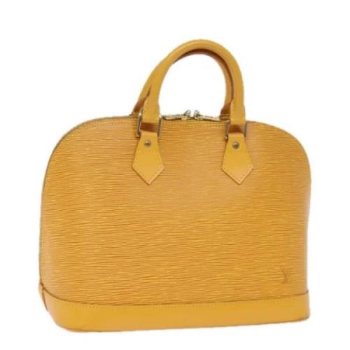 Louis Vuitton Vintage Pre-owned Laeder louis-vuitton-vskor Yellow, Dam