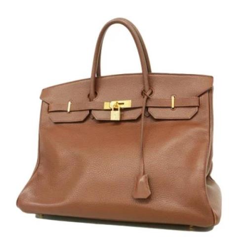 Hermès Vintage Pre-owned Laeder handvskor Brown, Herr