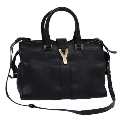 Yves Saint Laurent Vintage Pre-owned Laeder handvskor Black, Dam