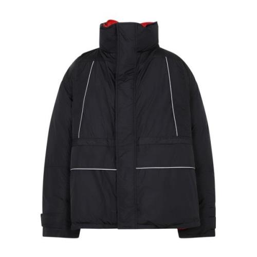 Balenciaga Svart Parkas Kappa Aw23 Black, Herr