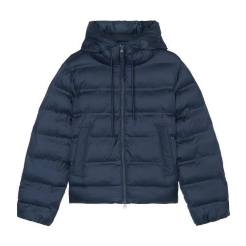 Marc O'Polo Huva puffjacka regelbunden Blue, Dam