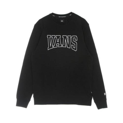 Vans Svart Lättvikts Crewneck Sweatshirt Black, Herr