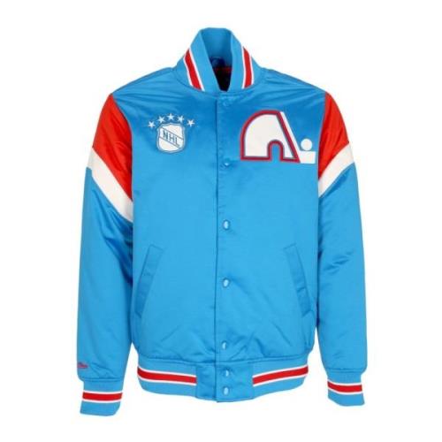 Mitchell & Ness NHL Heavyweight Bomberjacka Quenor Blue, Herr