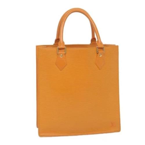 Louis Vuitton Vintage Pre-owned Laeder louis-vuitton-vskor Orange, Dam