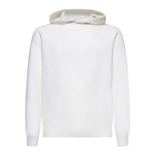 D4.0 Vit Sweater Kollektion White, Herr