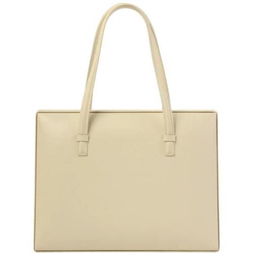 Loewe Pre-owned Pre-owned Tyg handvskor Beige, Dam