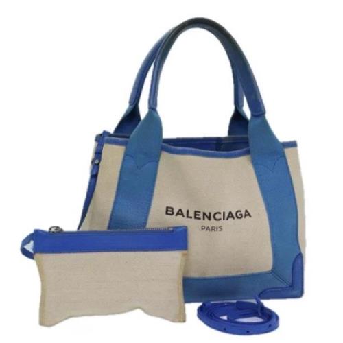 Balenciaga Vintage Pre-owned Laeder balenciaga-vskor Blue, Dam