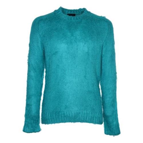 Roberto Collina Stiliga Sweaters Kollektion Blue, Herr