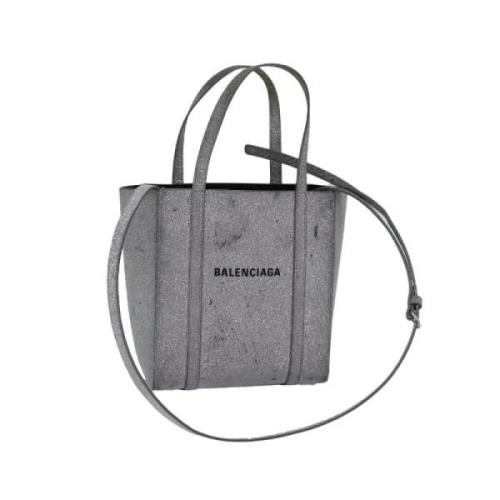 Balenciaga Vintage Pre-owned Laeder balenciaga-vskor Gray, Dam