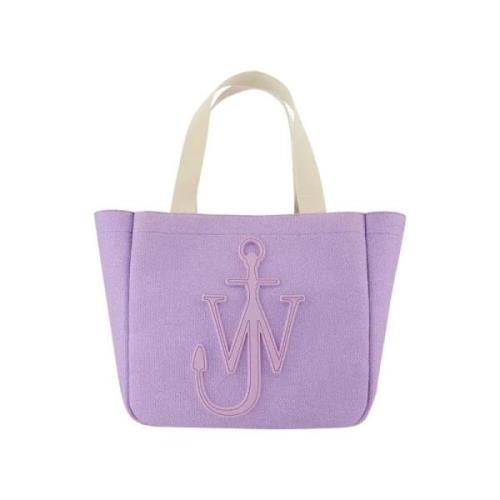 JW Anderson Pre-owned Pre-owned Bomull handvskor Purple, Dam