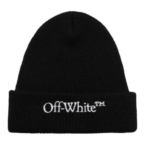 Off White Elegant Beanie Mössa Black, Herr