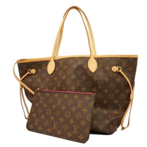 Louis Vuitton Vintage Pre-owned Tyg louis-vuitton-vskor Brown, Dam