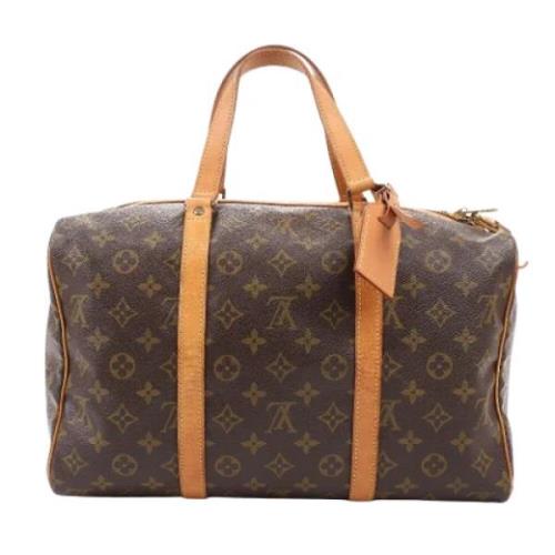 Louis Vuitton Vintage Pre-owned Laeder resvskor Brown, Dam