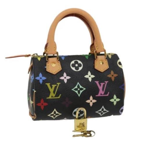 Louis Vuitton Vintage Pre-owned Canvas louis-vuitton-vskor Black, Dam