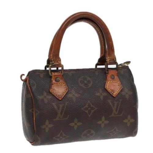 Louis Vuitton Vintage Pre-owned Canvas handvskor Brown, Dam