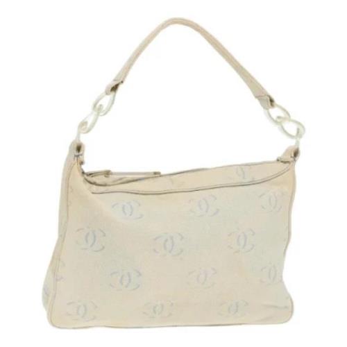 Chanel Vintage Pre-owned Canvas chanel-vskor Blue, Dam