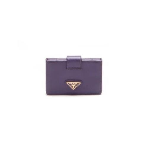 Prada Vintage Pre-owned Canvas hem-och-kontorstillbehr Purple, Dam