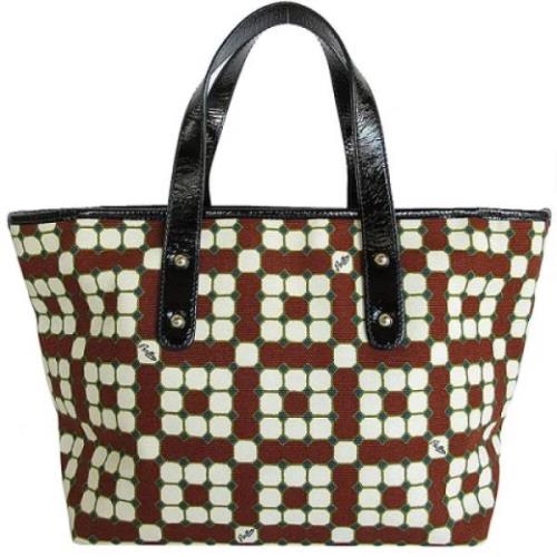 Bally Pre-owned Pre-owned Canvas handvskor Multicolor, Dam