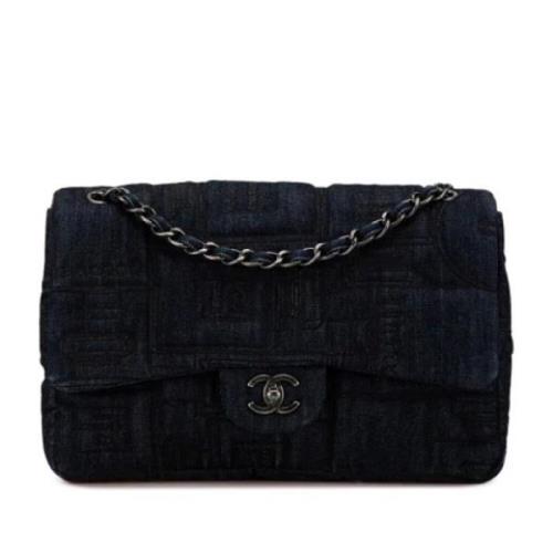 Chanel Vintage Pre-owned Denim chanel-vskor Blue, Dam