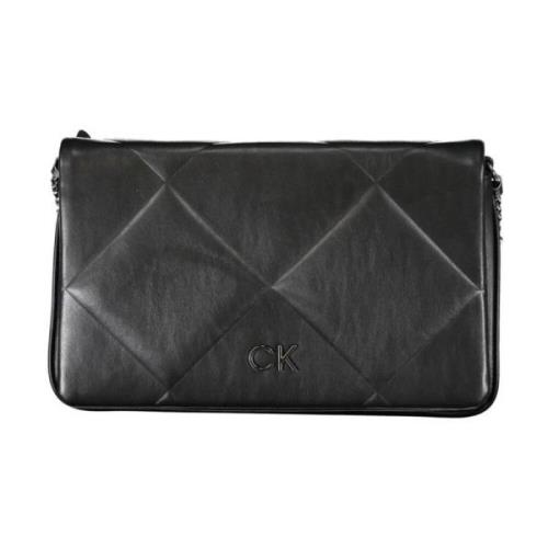 Calvin Klein Justerbar handväska med 2 fack Black, Dam