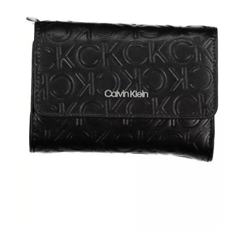 Calvin Klein RFID-Blocking Plånbok med Myntfack Black, Dam