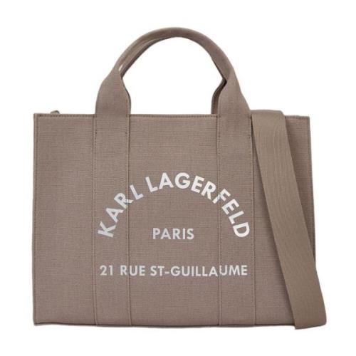 Karl Lagerfeld Kvinnors Shopping Gray, Dam