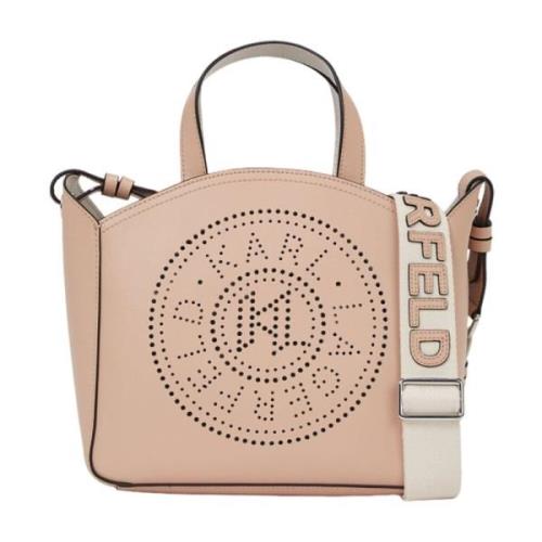 Karl Lagerfeld DAM Skulderväska Beige, Dam