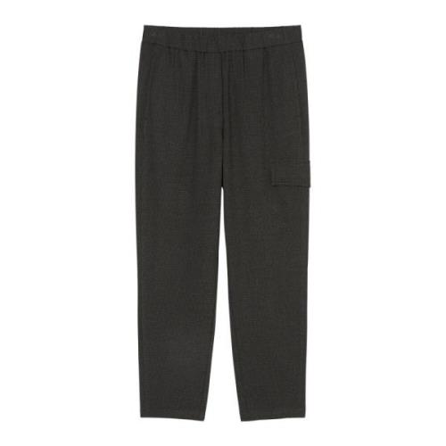 Marc O'Polo Pepita cargo joggpants tapered Gray, Dam