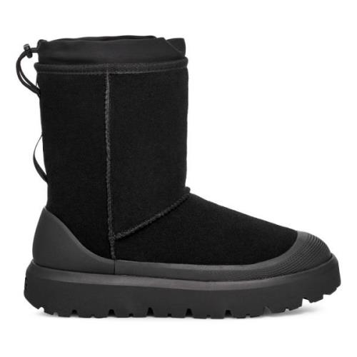 UGG Klassiska Korta Väderbeständiga Stövlar Black, Herr