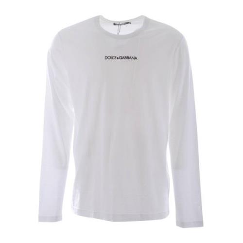 Dolce & Gabbana Herr långärmad T-shirt White, Herr