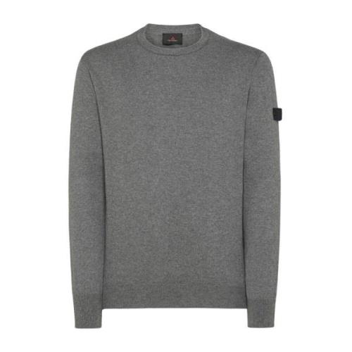 Peuterey Grå Crewneck Tröja Gray, Herr