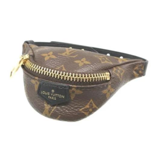 Louis Vuitton Vintage Pre-owned Tyg armband Brown, Dam