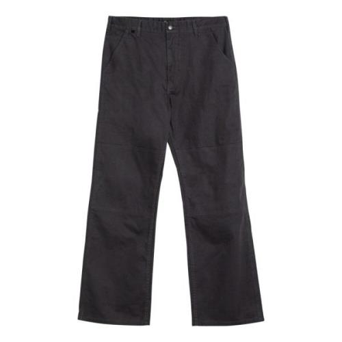 Acne Studios Regular Fit Byxor Gray, Herr